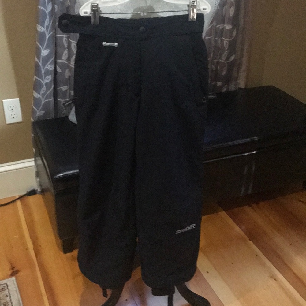 Kids Spyder ski pants